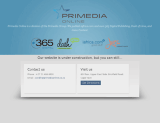 primediaonline.co.za screenshot