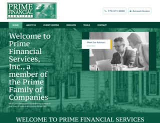 primefinancialservices.net screenshot