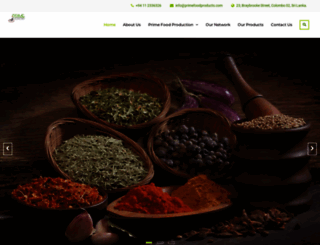 primefoodproducts.com screenshot