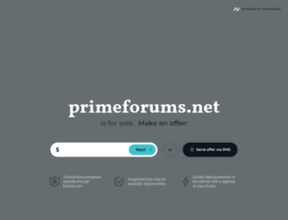 primeforums.net screenshot