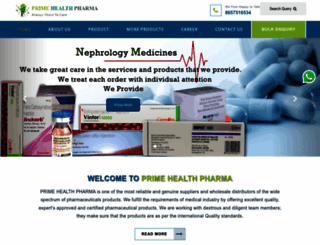 primehealthpharma.com screenshot