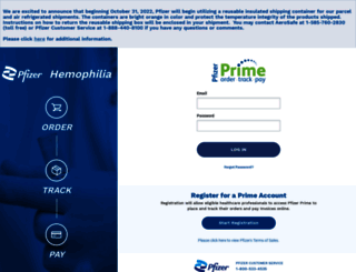 primehemophilia.pfizer.com screenshot