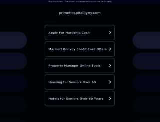 primehospitalityny.com screenshot