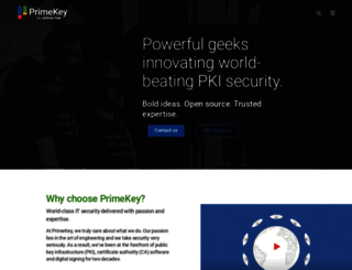 primekey.se screenshot