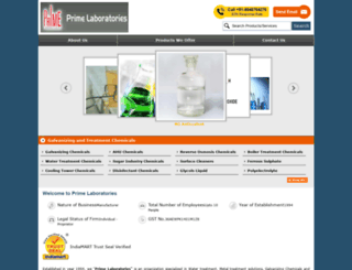 primelabs.co.in screenshot
