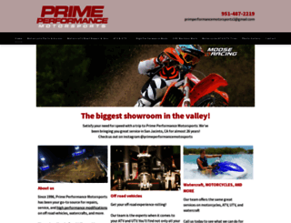 primeperformanceonline.com screenshot
