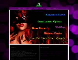 primeserviceevents.com screenshot