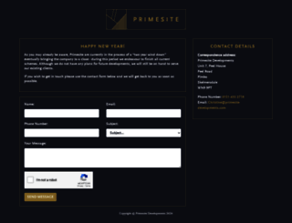 primesite-developments.com screenshot