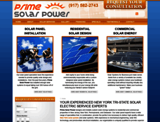 primesolarpower.com screenshot