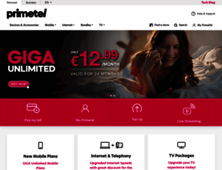 primetel.com.cy screenshot