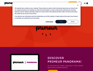 primeur.com screenshot