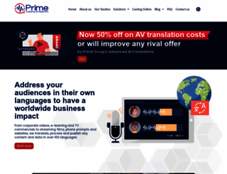 primevoices.com screenshot