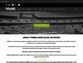 primis.co.uk screenshot