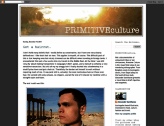 primitiveculture.blogspot.com screenshot