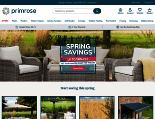 primrose.co.uk screenshot