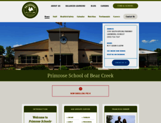 primrosebearcreek.com screenshot