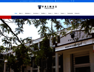primusschool.edu.in screenshot
