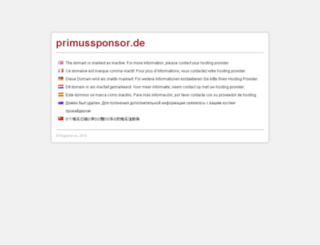primussponsor.de screenshot