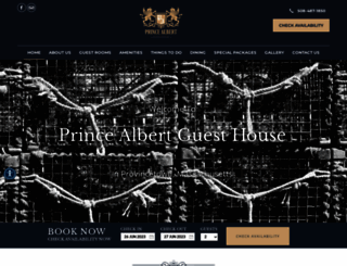 princealbertguesthouse.com screenshot