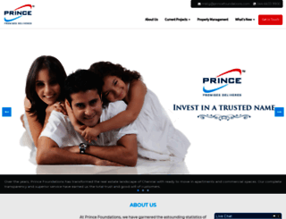 princefoundations.com screenshot