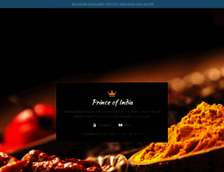 princeofindia.restaurant screenshot