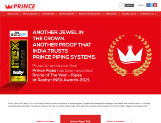 princepipes.com screenshot