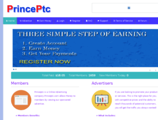 princeptc.com screenshot
