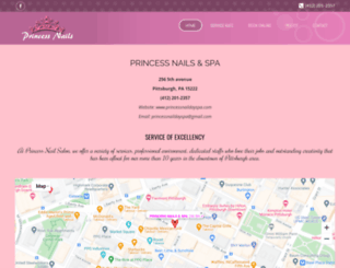 princessnaildayspa.com screenshot