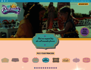 princessparty.com screenshot