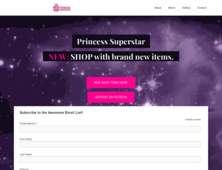 princesssuperstar.com screenshot