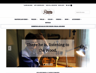 princetonviolins.com screenshot