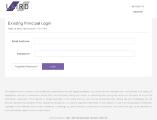 principal.laird-assessors.com screenshot