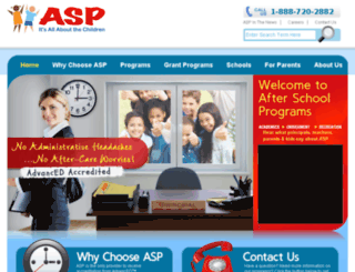 principals.afterschoolprograms.com screenshot