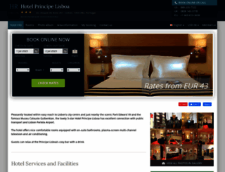 principe-lisboa.hotel-rez.com screenshot