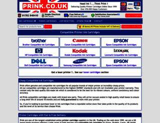prink.co.uk screenshot