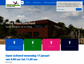 prins-mauritsschool.nl screenshot