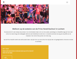 prinshendrikschool.nl screenshot