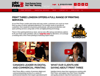 print3london.com screenshot