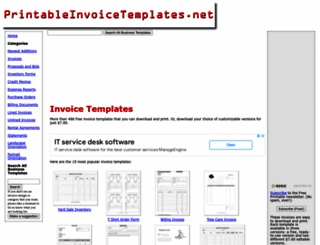 printableinvoicetemplates.com screenshot