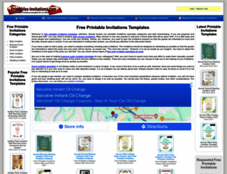 printables-invitations.com screenshot