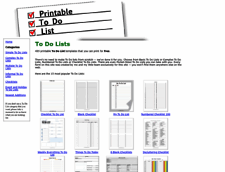 printabletodolist.com screenshot