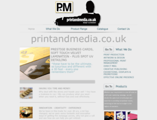 printandmedia.co.uk screenshot