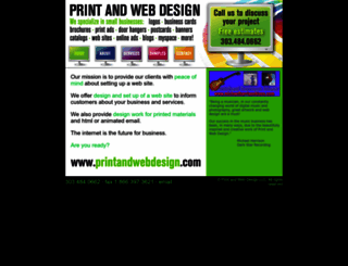 printandwebdesign.com screenshot
