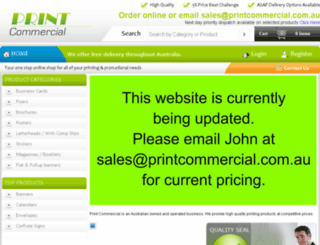 printcommercial.com.au screenshot
