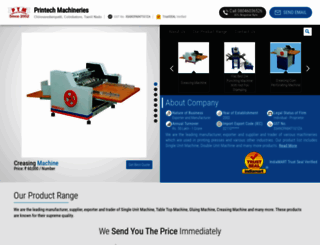 printechmachineries.net screenshot