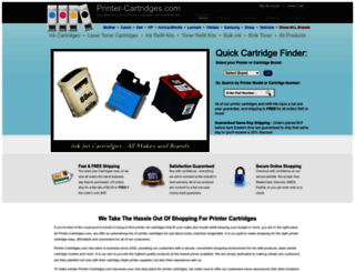 printer-cartridges.com screenshot