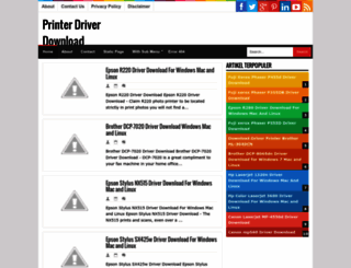 printer-driver-downloads.blogspot.com screenshot