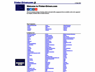 printer-drivers.com screenshot