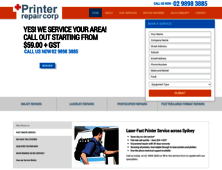 printer-repair.com.au screenshot