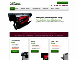 printer-repairs.com.au screenshot